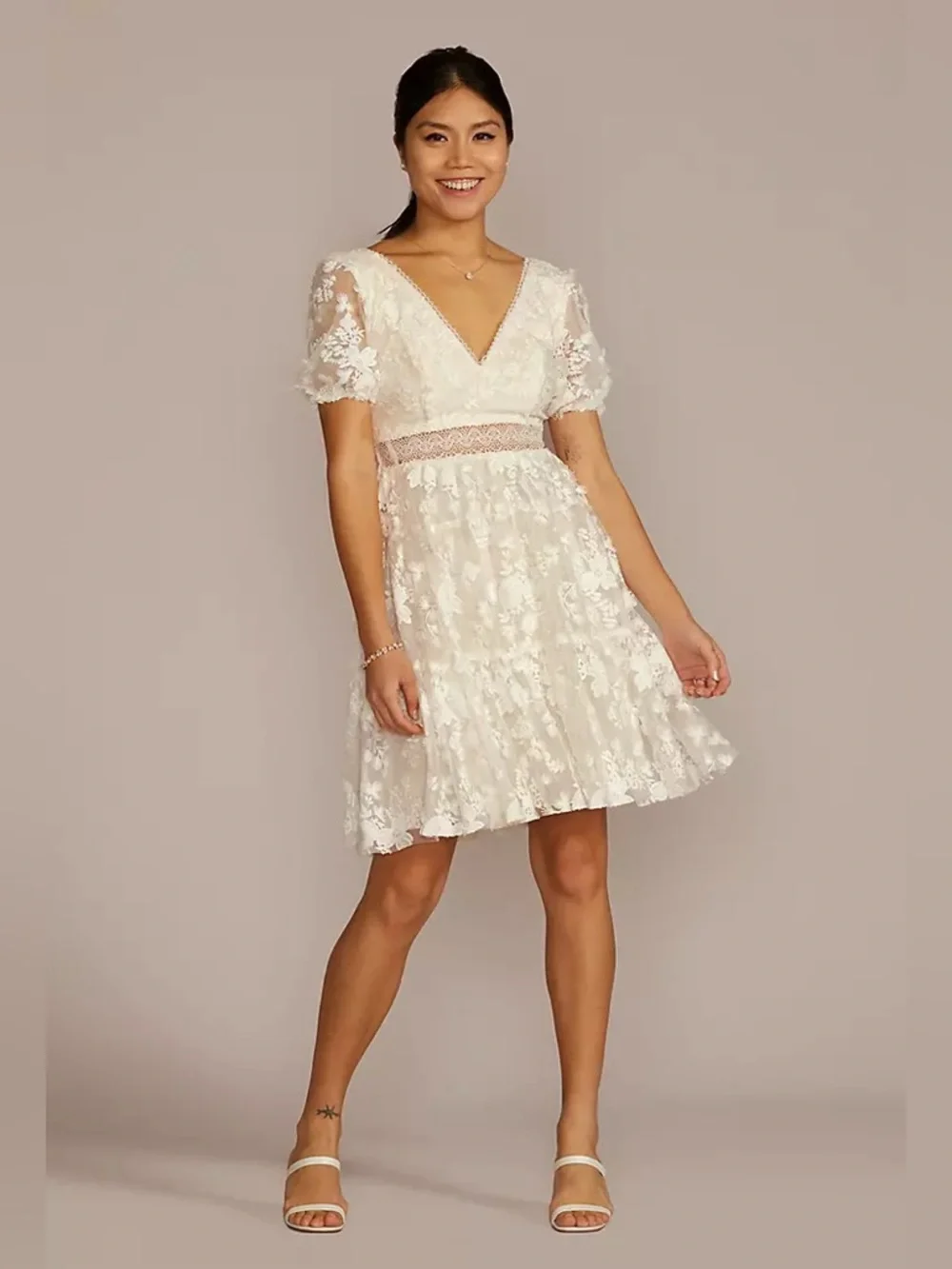 db studio lace dress DB Studio, WG4034 Wedding Dress Save 61%